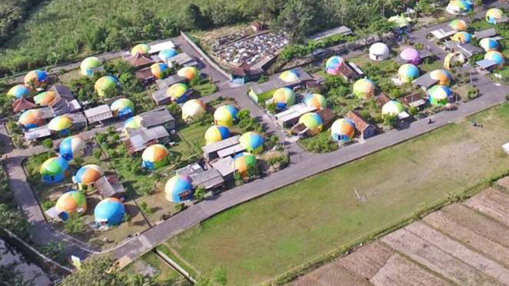 Rumah Teletubbies, Rumah Anti Gempa yang Kini Jadi Objek Wisata