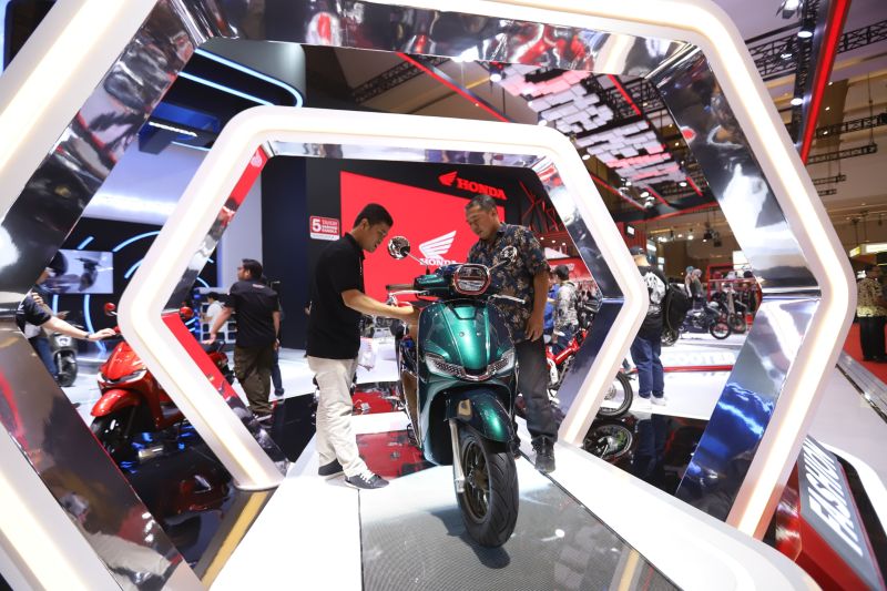 Ribuan Motor Pabrikan AHM Terjual Dalam 11 Hari IIMS 2024