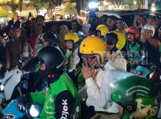 Pakai Ojol, Pasangan RK-Suswono Hadir Pengundian Nomor Urut Pilkada di KPU