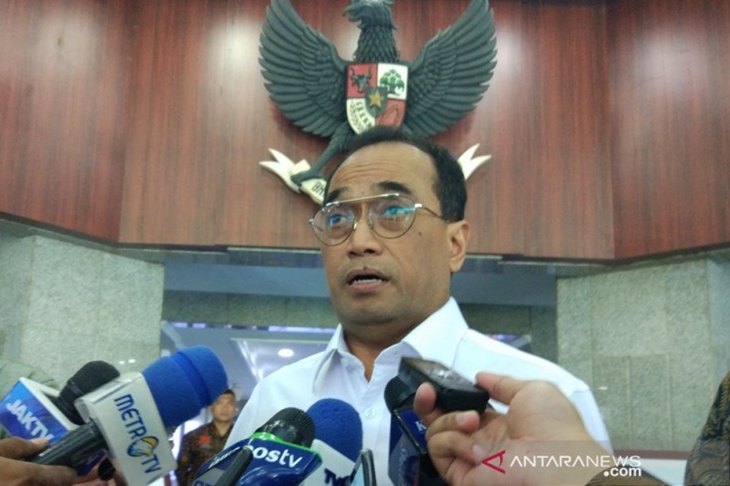 Menteri Perhubungan Budi Karya Sumadi. (ANTARA/Ade Irma Junida)