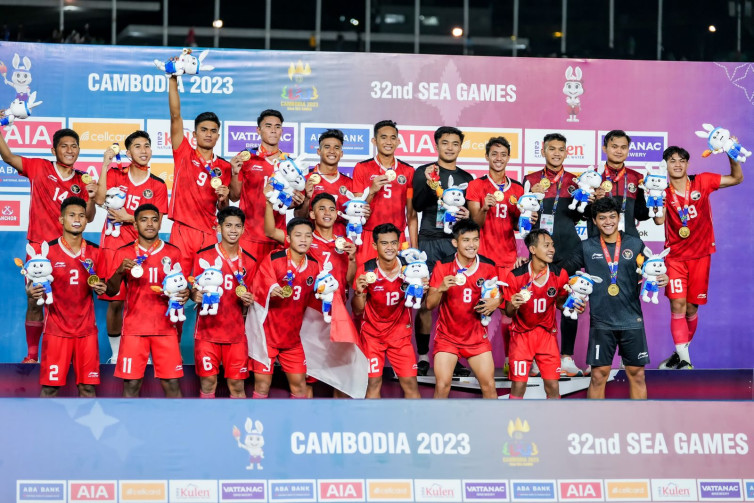 Timnas Indonesia U-23 Gabung di Grup F Cabor Sepak Bola Putra Asian Games 2022