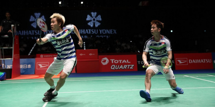 Juara Japan Open, The Minions Tegaskan Dominasi atas Ganda Terkuat China