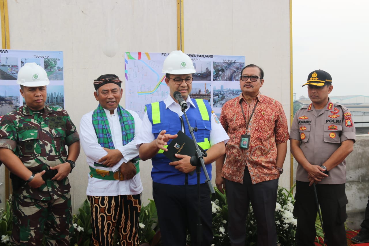 Walkot Bekasi Tegaskan 2 Flyover yang Diresmikan Anies Aset Pemprov Jabar
