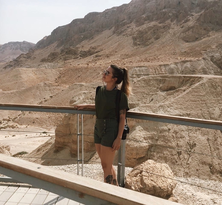 Gua-gua Qumran salah satu situs arkeologi populer yang terletak di gurun Yudea, Tepi Barat. (Foto: instagram.com/oinandy)