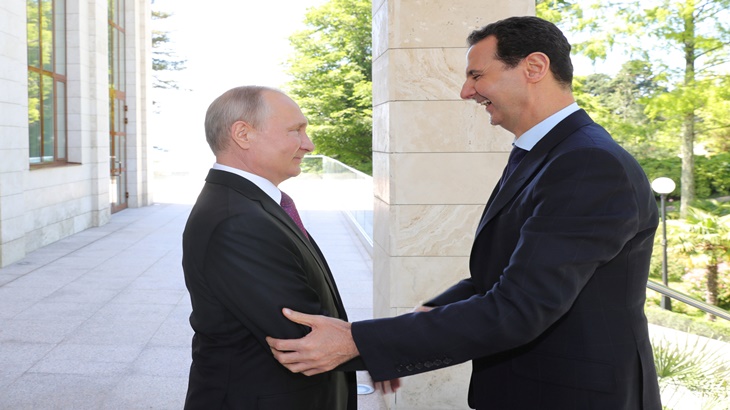 Vladimir Putin dan Bashar al-Assad