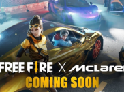 Free Fire Hadirkan Konten Terbaru Bersama McLaren