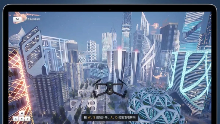 Belajar Terbangkan Drone lewat Simulator DJI