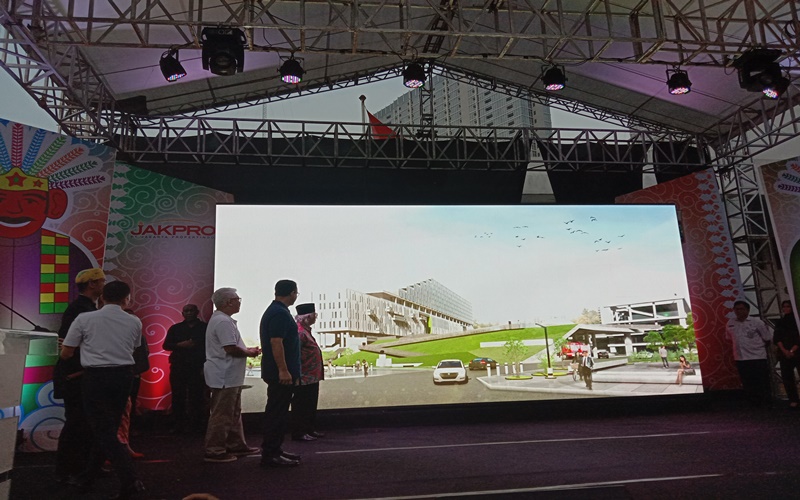 Pelaksanaan Groundbreaking revitalisasi TIM Jakarta