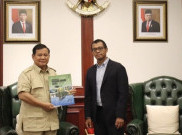 Temui Prabowo, Gubernur Lemhannas Bahas Pertahanan Siber hingga Perang Rusia-Ukraina