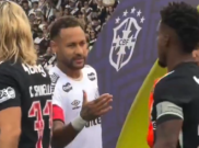 Dendam Kesumat Belum Padam! Thiago Mendes Tolak Jabat Tangan Neymar Sebelum Laga Santos vs Vasco da Gama