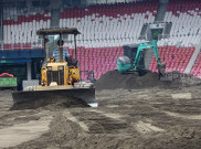 Menilik Revitalisasi Lapangan Stadion Utama Gelora Bung Karno Jakarta