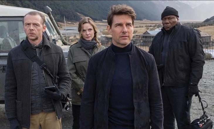 Ketika Simon Pegg dan Tom Cruise bekerja bareng di 'Mission Impossible Fallout'. (Foto: IMDB)