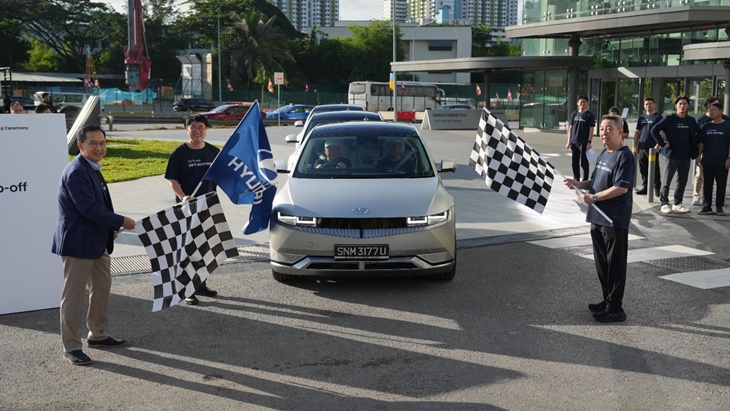 Hyundai Unjuk Gigi Ioniq 5 di 'IONIQ 5 ASEAN Tour'