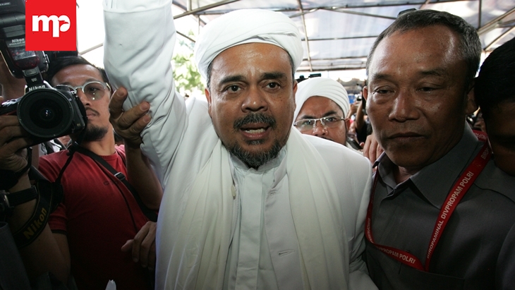Habib Rizieq Minta Laskar FPI Pantang Mundur dari Serangan Fitnah 