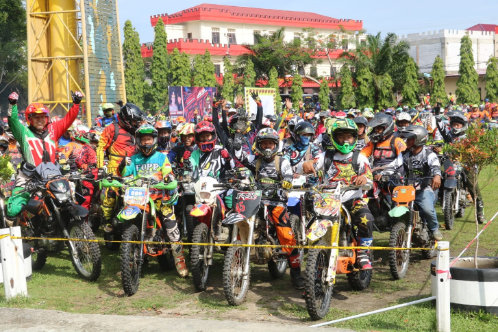 peserta trail adventure