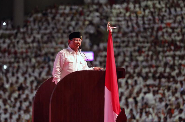 PPP: Pidato Prabowo Bagian Strategi Politik Gerindra Jelang Pilpres 2019