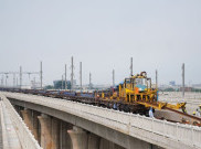 Proyek Kereta Cepat Jakarta - Bandung dan LRT Jabodebek Dekati Rampung