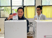 Suara Prabowo-Gibran Paling Buncit di TPS Erick Thohir