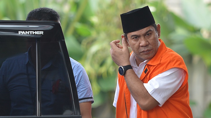KPK Perpanjang Penahanan Bupati Hulu Sungai Tengah