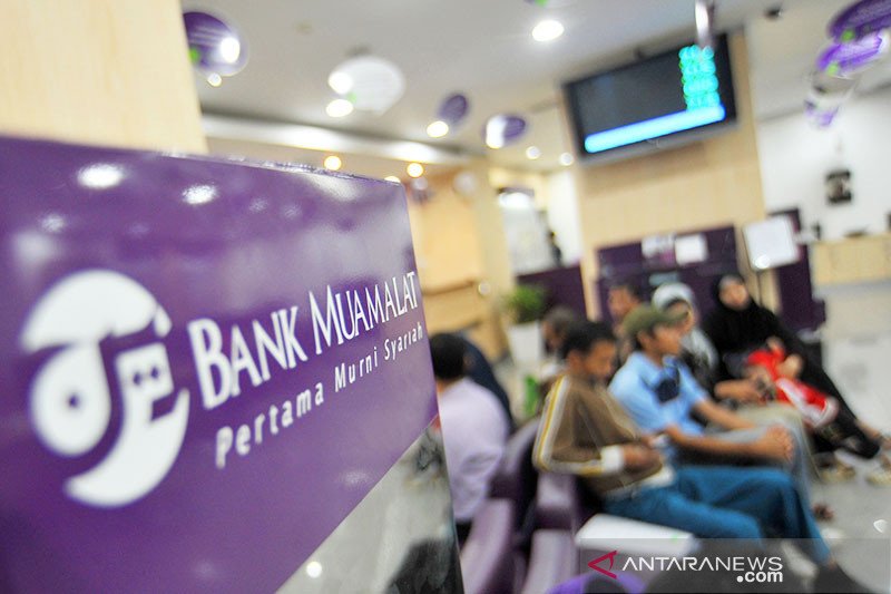 Bank Muamalat. (Foto: Antara)