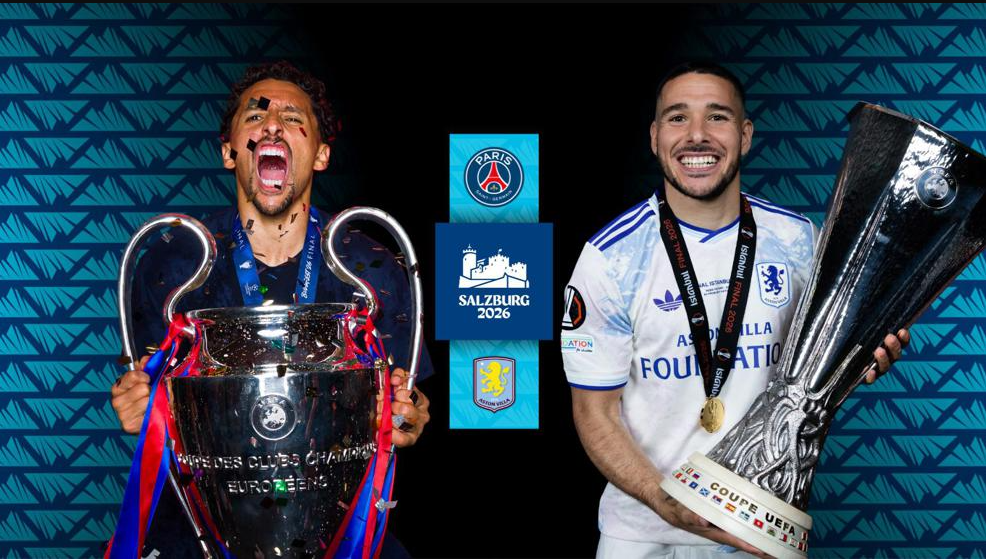 Link Live Streaming PSG vs Aston Villa 13 Agustus: Perebutan Trofi Piala Super Eropa