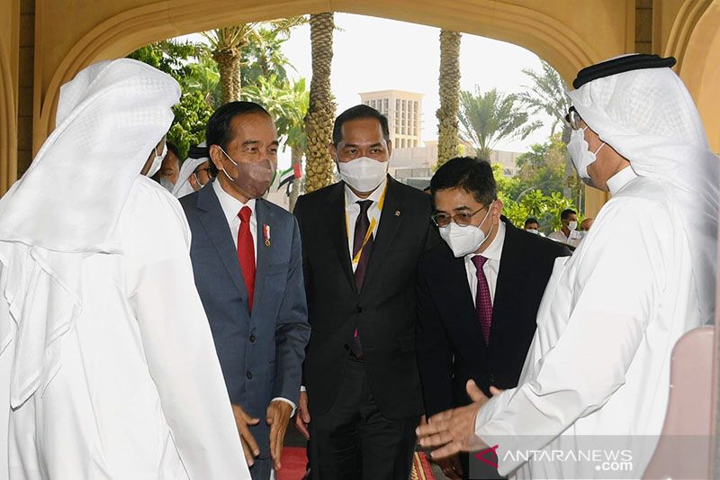 Jokowi Kunjungi Paviliun Indonesia di Expo 2020 Dubai