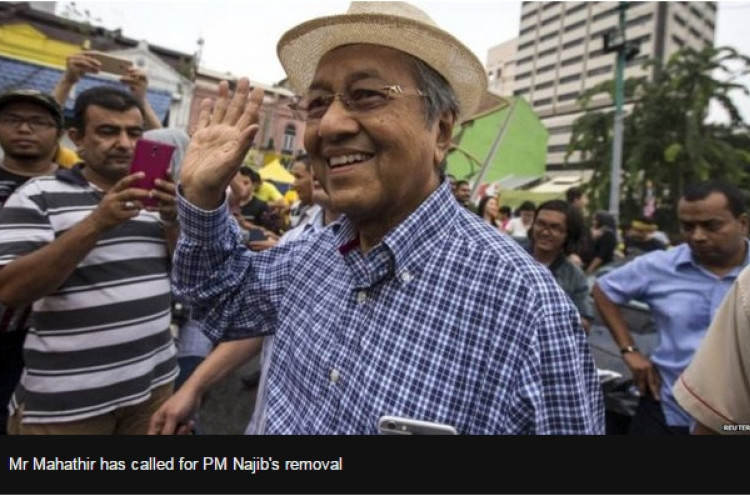 Dalam Usia 92 Tahun, Mahathir Mohamad Kembali ke Panggung Politik 