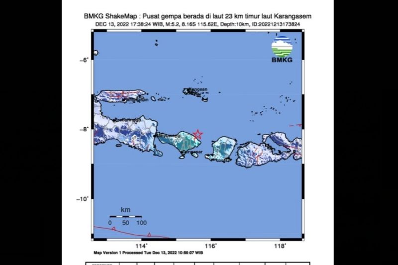 Aktivitas Sesar Naik Flores Jadi Penyebab Gempa di Bali