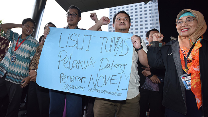 Kondisi Mata Kiri Novel Baswedan Sudah Membaik