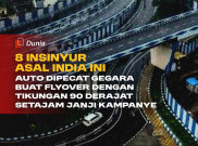 8 Insinyur di India Dipecat karena Buat Flyover dengan Tikungan 90 Derajat Setajam Janji Kampanye