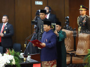 Pelantikan dan Sumpah Jabatan Presiden ke-8 Prabowo Subianto 