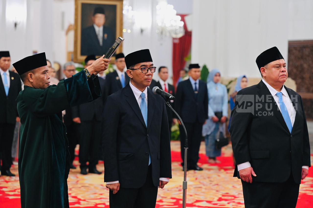 Presiden Prabowo Lantik Mendiktisaintek dan Tiga Kepala Lembaga Negara