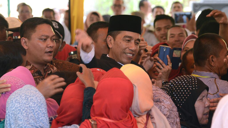 Presiden Jokowi di Mandailing Natal