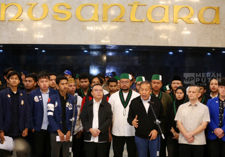 Audiensi Pimpinan DPR RI dengan Mahasiswa Trisakti, Esa Unggul, dan Mercu Buana