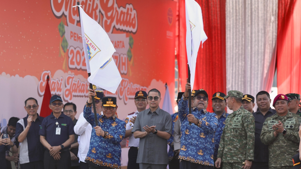 Pemprov DKI Lepas Mudik Gratis Lebaran 2026, 20 Bus Disokong Bank Jakarta