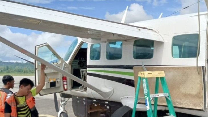 KKB Tembaki Pesawat Smart Air di Homeyo