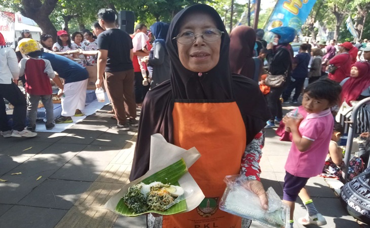 Seorang warga Solo mendoakan agar Gibran terpilih jadi Wali Kota Solo