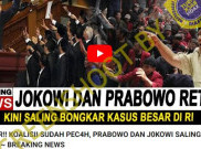 [HOAKS atau FAKTA] : Hubungan Jokowi dan Prabowo Retak karena Saling Bongkar Kasus