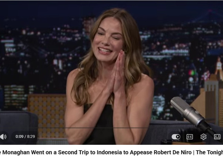 Michelle Monaghan Takjub Pertama Kali Lihat Komodo Saat Perjalanannya ke Indonesia