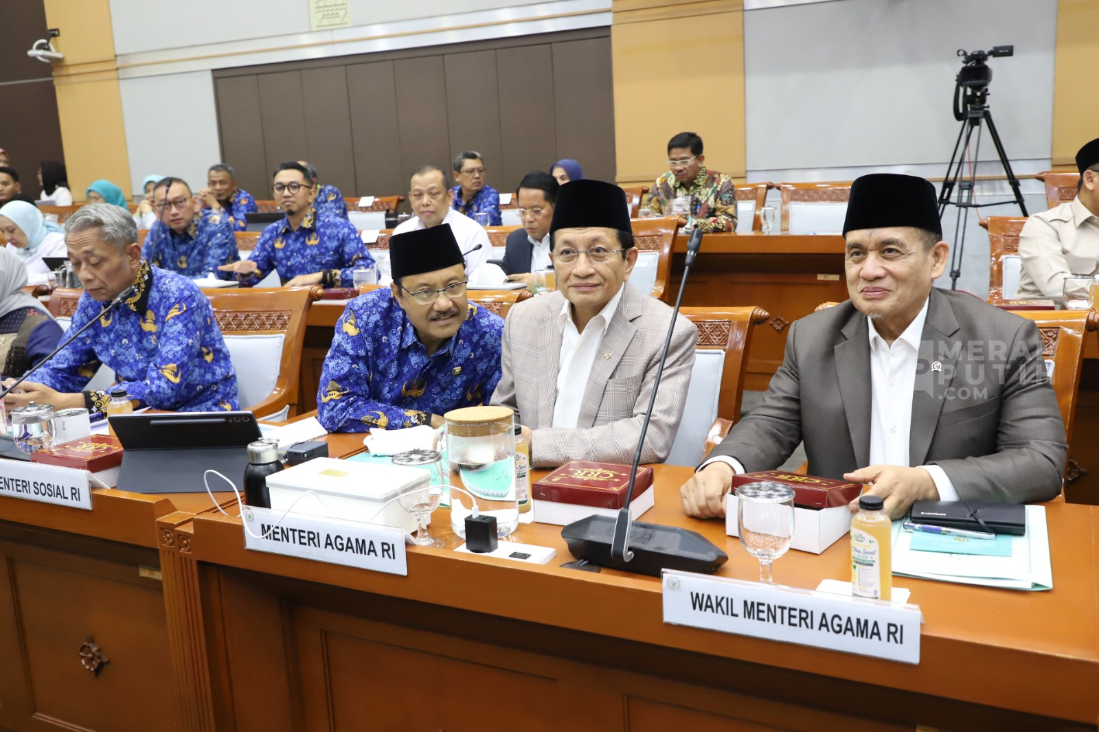 Raker Menag, Mensos dan Menteri Haji dengan Komisi VIII DPR Bahas Anggaran Tahun 2027
