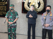Silaturahmi ke Mabes Polri, KSAD Dudung Bahas Sejumlah Hal dengan Kapolri