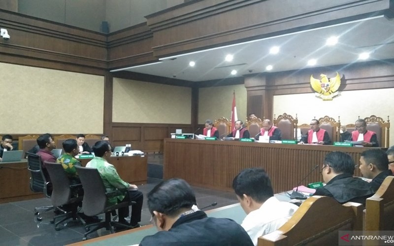 Menpora Imam Nahrawi bersaksi di Pengadilan Tipikor