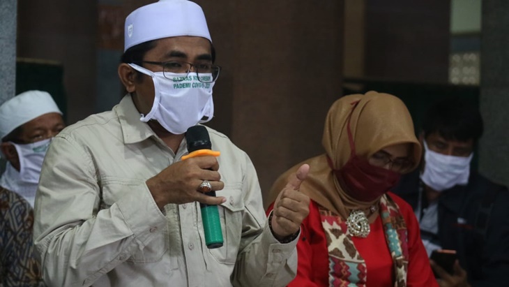 Umat muslim di Kota Cirebon tak lagi salat berjemaah menyusul diberlakukannya PSBB