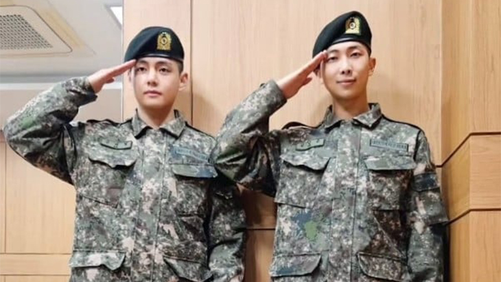V BTS Hitung Mundur Jelang Wamil Kelar, Pulang Kurang dari 10 Hari