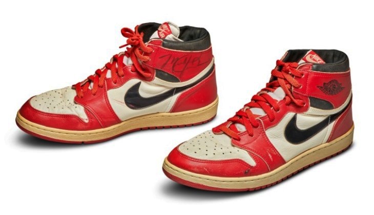 Fantastis, Sepatu Air Jordan 1s Bekas Michael Jordan Laku Dilelang Rp 8,3 Miliar!