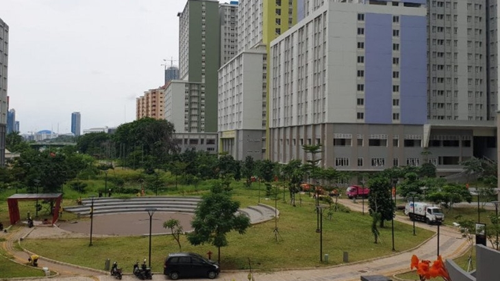 RS Darurat COVID-19 Wisma Atlet Kemayoran di wilayah DKI Jakarta. ANTARA/HO-Dok Bagian Hukum dan Komunikasi Publik Ditjen Perumahan Kementerian PUPR