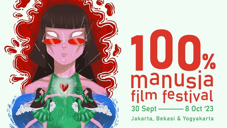 '100% Manusia Film Festival 2023' Menyebarkan Isu HAM