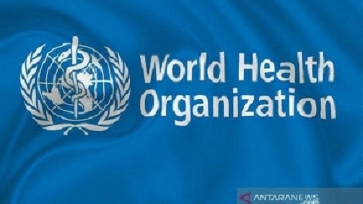 Bendera Organisasi Kesehatan Dunia (WHO) (ANTARA/Ardika/am)