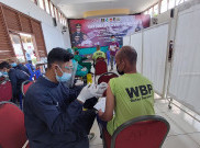 513 Warga Binaan Rutan Kelas 1 Surakarta Terima Vaksin Dosis Kedua