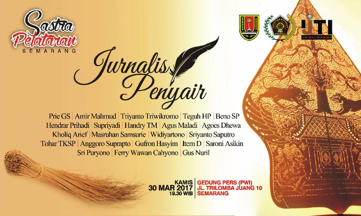 Sastra Pelataran Semarang: Jurnalis Baca Puisi Bareng Pejabat